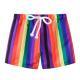 Childrens cartoon printed shorts