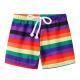 Childrens cartoon printed shorts