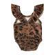 Childrens leopard print swimsuit
