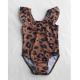Childrens leopard print swimsuit