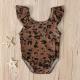 Childrens leopard print swimsuit
