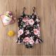 Childrens leopard print swimsuit