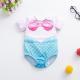 Childrens leopard print swimsuit