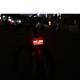 Red Bicycle Rear Light Use 2pcs AAA Batteries Bike Rear Rack Carrier Light Lamp With Bike Reflector Cycling Bike Lights