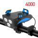 Mobile Phone Holder Strong Light Flashlight Road Cycling Accessories