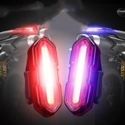Cycling Tail Light Highlighting USB Tail Light Bicycle Accessories Night Riding Light
