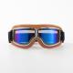 Retro Style Prince Helmet Motorcycle Off-road Wind Riding Goggles