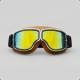Retro Style Prince Helmet Motorcycle Off-road Wind Riding Goggles