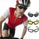 3 Pair Motorcycle Sports Padded Biker Riding Glasses Wind Resistant Sunglasses