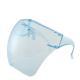 Face Screen Anti-droplet Anti-fog Windproof Eye Protection Dustproof Lampblack Mask Transparent Full Face Head Cover
