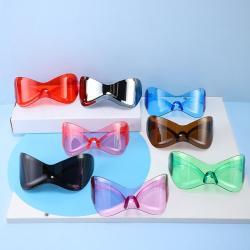 Future Style One-piece Large Frame Sports Personalized Trendy One-piece Fashion Sunglasses