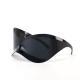 Future Style One-piece Large Frame Sports Personalized Trendy One-piece Fashion Sunglasses