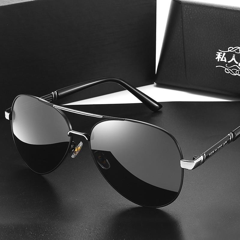 New Polarized Sunglasses Mens Metal