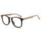 Large Frame Wood Grain Glasses Frame