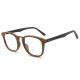 Large Frame Wood Grain Glasses Frame