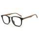 Large Frame Wood Grain Glasses Frame
