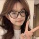 New Triangle Cat Eye Butterfly-shaped Hot Girl Glasses