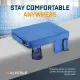 Alpcour Portable Extra Thick Stadium Seat Cushion - 21x 15 Inch Bleacher Cushion With Side Pocket