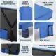 Alpcour Portable Extra Thick Stadium Seat Cushion - 21x 15 Inch Bleacher Cushion With Side Pocket
