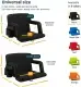 Alpcour Premium Reclining Stadium Seat For Bleachers With Back Support