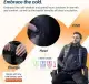 Alpcour Heated Reclining Stadium Seat For Bleachers With Back Support