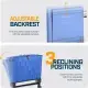 Alpcour Folding Reclining Stadium Seat With Back Support For Bleachers
