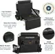 Alpcour Stadium Seat - Foldable, Padded Bleacher Chair With Backrest, Armrest, Pockets, & Cup Holder
