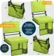Alpcour Folding Reclining Stadium Seat With Back Support For Bleachers