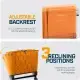 Alpcour Folding Reclining Stadium Seat With Back Support For Bleachers
