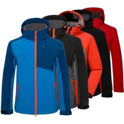 Mens outdoor mountaineering storm suit windbreaker soft shell suit