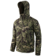 Shark skin soft shell mens sport camouflage suit
