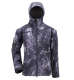 Shark skin soft shell mens sport camouflage suit