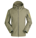 Shark skin soft shell mens sport camouflage suit