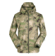 Shark skin soft shell mens sport camouflage suit