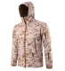 Shark skin soft shell mens sport camouflage suit