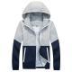 Mens Jacket Spring And Autumn Thin Hooded Couple Fashion Trench