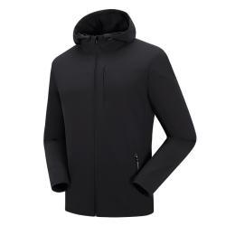 Mens movement in the spring and autumn season, mens single layer elastic mountaineering jackets, waterproof, windproof, breathable and caprant riding clothes