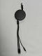 Two-drag and three-retractable data cable-USB+C head model-black-1 - Option1