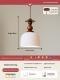 Baz Retro-Style Niche Original Solid Wood And Ceramic Pendant Light