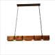 Retro Industrial Style Minimalist Wooden Pendant Light