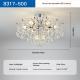 French-style Crystal Ceiling Light For The Living Room