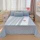 Summer Washed Cotton Bed Sheet Student Dormitory
