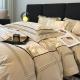 Light Luxury High-grade Yarn-dyed Four-piece Jacquard Beddings