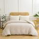 European And American Supplies Cut Flower Tufted Plain Quilt Set