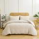 European And American Supplies Cut Flower Tufted Plain Quilt Set