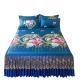 Sleeping Mat Viscose Fiber Mat Bed Skirt Three-piece Set Home