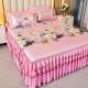 Sleeping Mat Viscose Fiber Mat Bed Skirt Three-piece Set Home