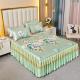 Sleeping Mat Viscose Fiber Mat Bed Skirt Three-piece Set Home