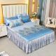 Sleeping Mat Viscose Fiber Mat Bed Skirt Three-piece Set Home