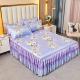 Sleeping Mat Viscose Fiber Mat Bed Skirt Three-piece Set Home